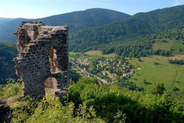 the castle of Bilstein