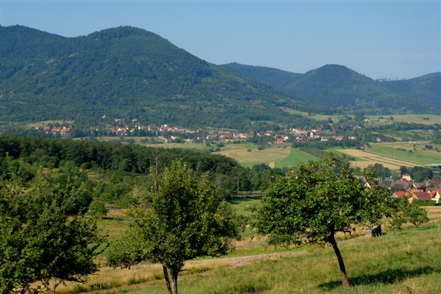 The village of Neuve-Eglise